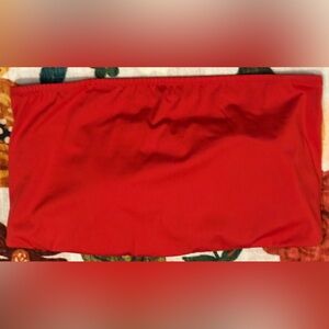 No Boundaries Red Mini Tube Top